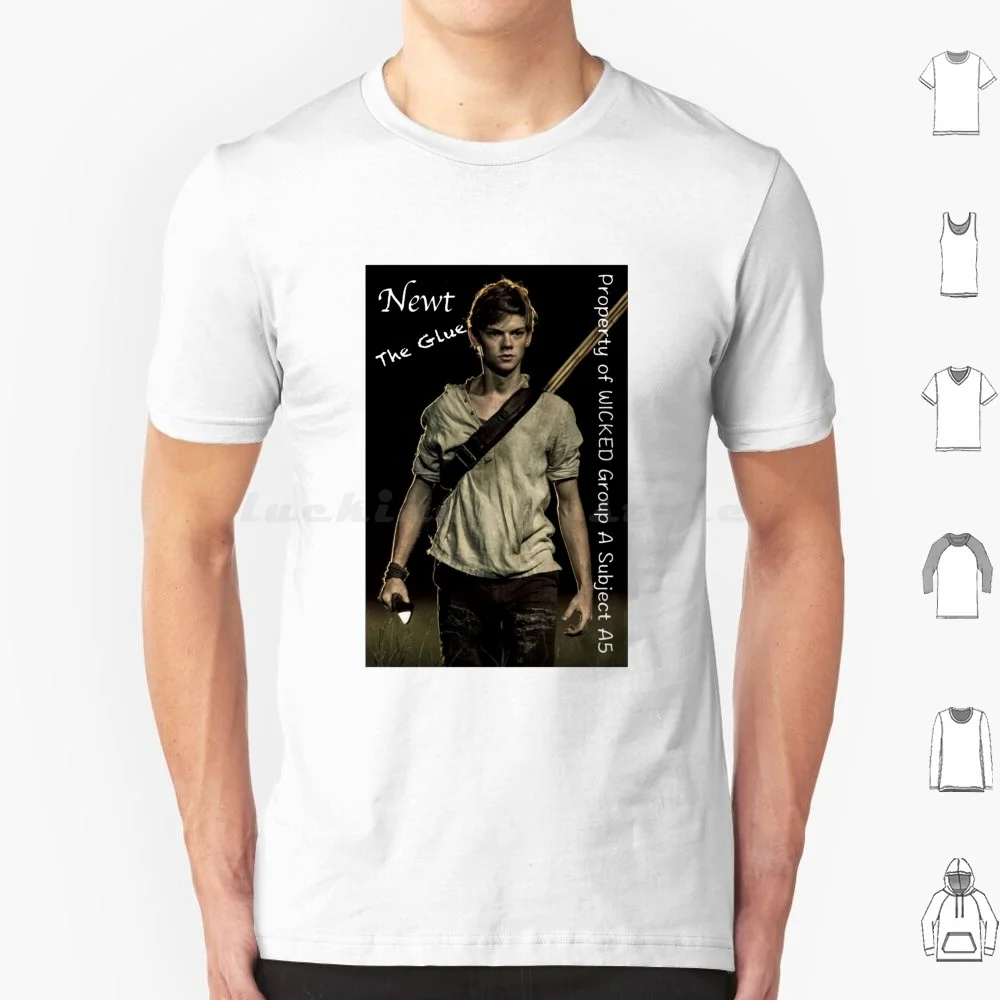 The Maze Runner-Newt 45-T-Shirt For Boys Women Vintage Classic Tee Trending T Shirt Big Size 100% Cotton The Maze Runner Newt