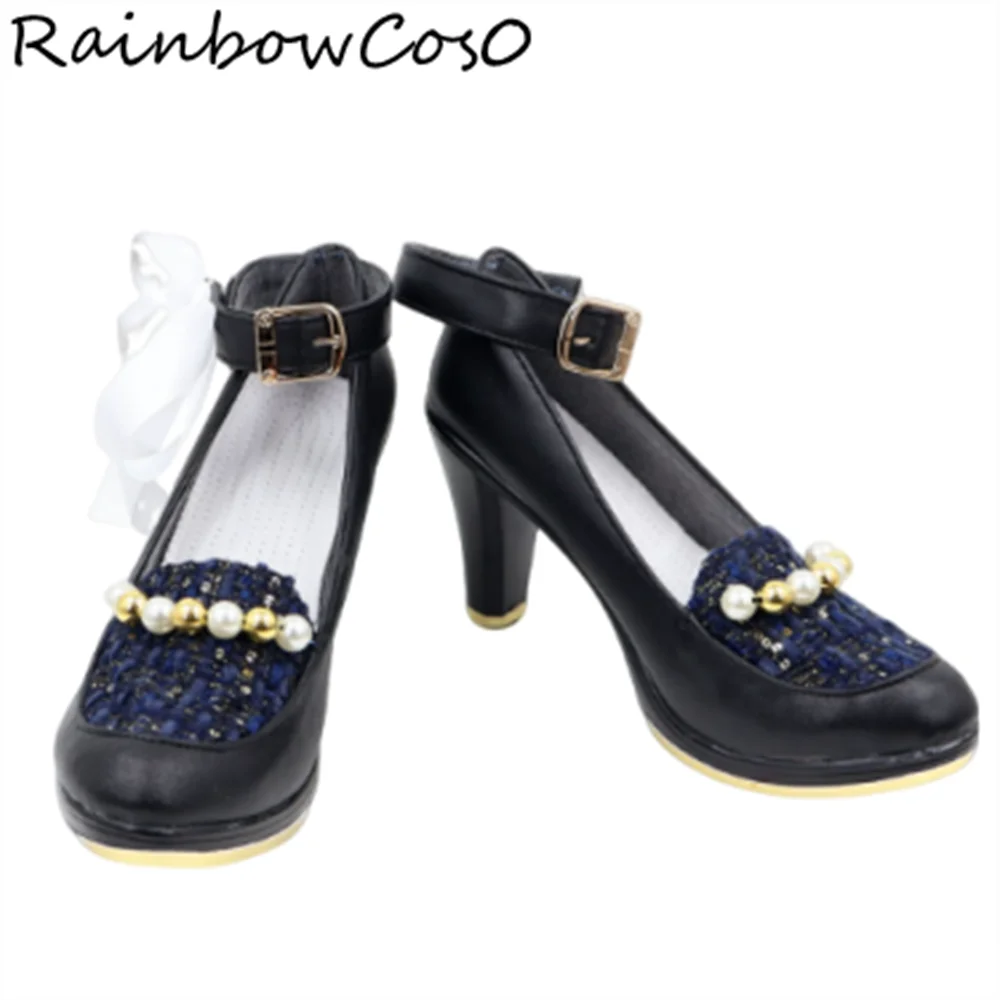 Ichinose Shiki THE IDOLM@STER Cosplay Shoes Boots Game Anime Halloween Christmas RainbowCos0 W5699