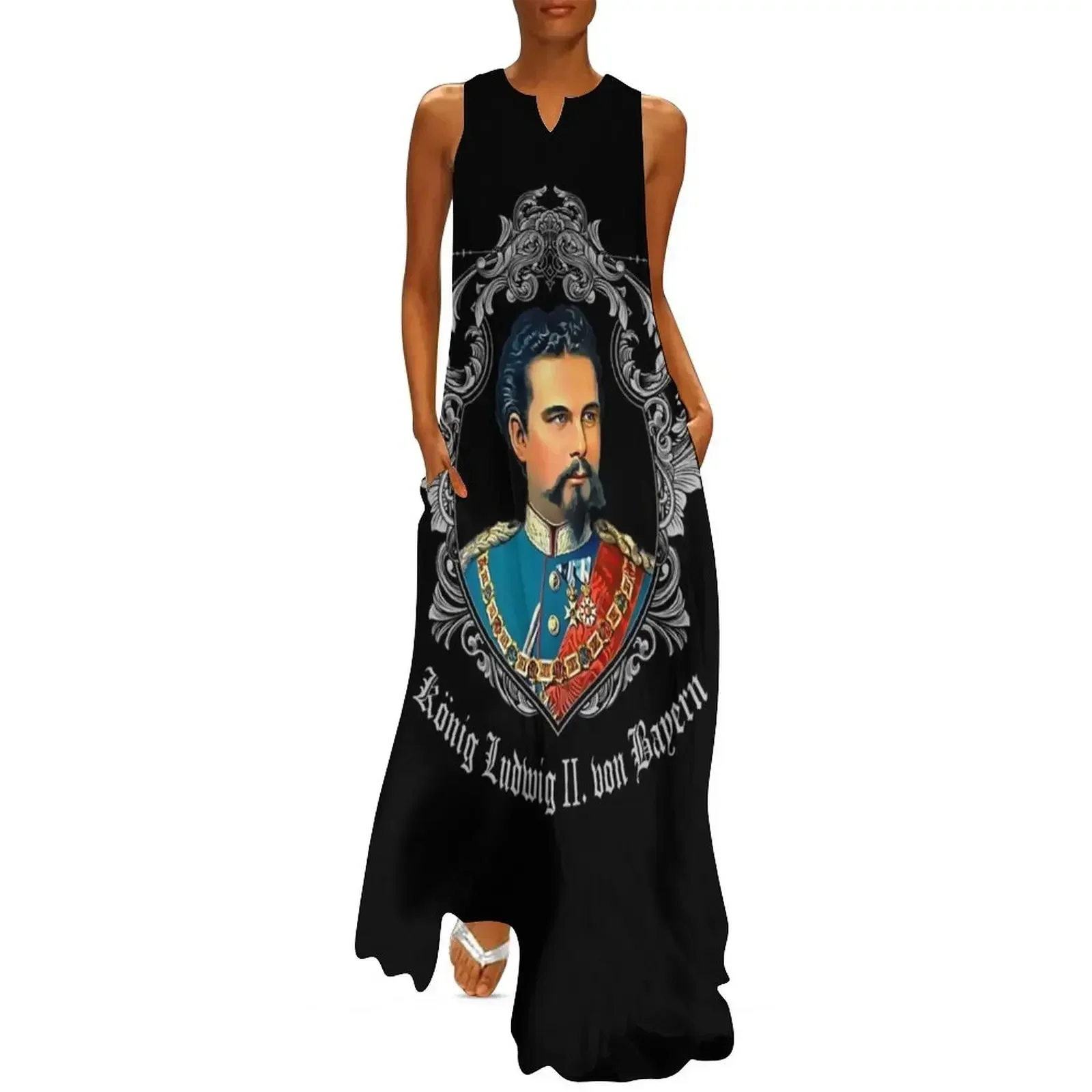 

KING LUDWIG II OF BAVARIA Long Dress dress for women summer dress summer woman 2025