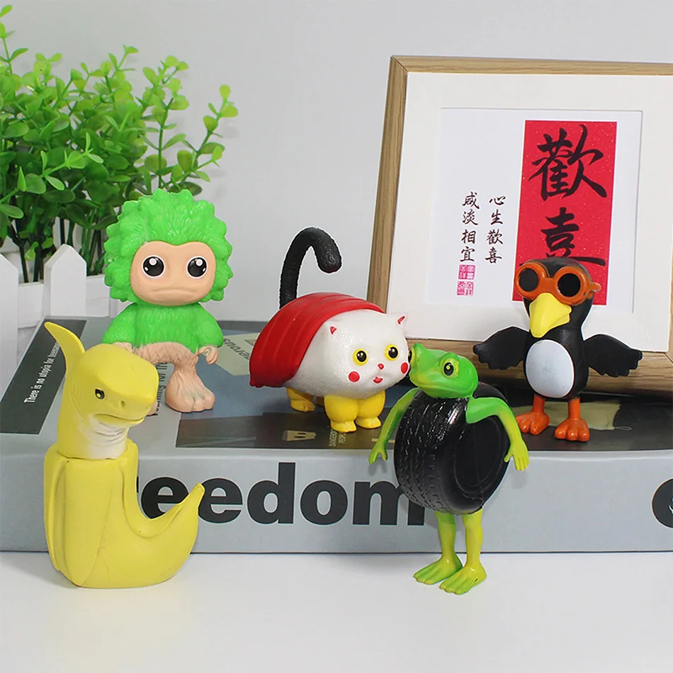 تونغ تونغ صحور الشكل لعبة Tralalero Tralala الشكل لعبة مفتاح سلسلة المفاتيح Tingtung Sahur الشكل لعبة هدية عيد ميلاد صندوق أعمى