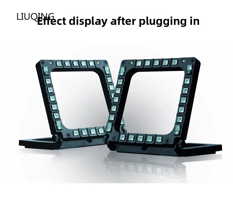 حزمة MFD COUGAR الأصلية مع 2 MFD (بما في ذلك الشاشات) للكمبيوتر Thrustmaster Windows 10 و11