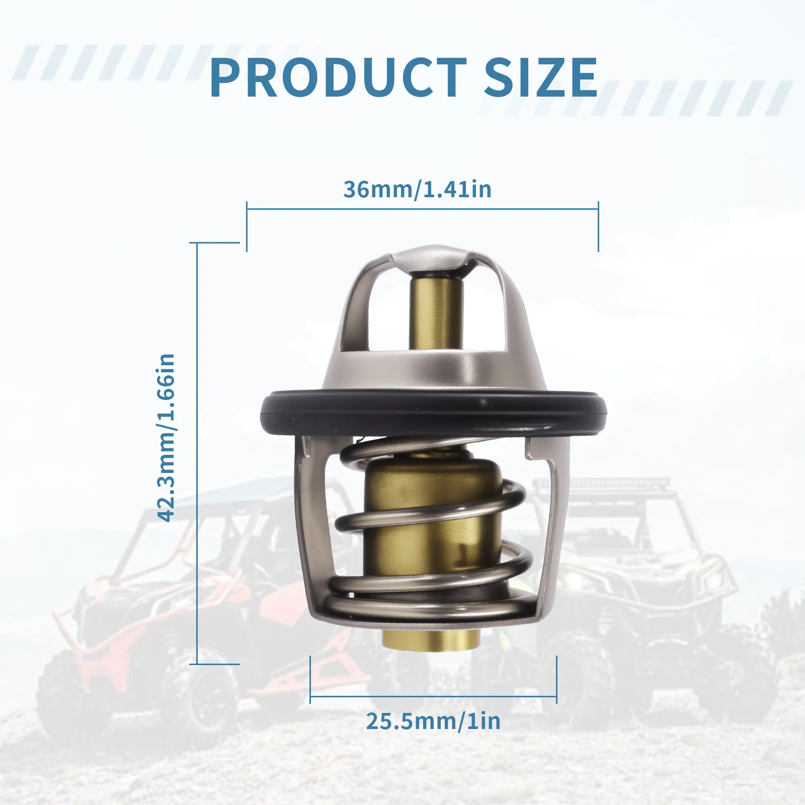 BB Thermostat 7052352 7052308 for Polaris Ranger Sportsman 600 700 800,RZR 800 ATV UTV