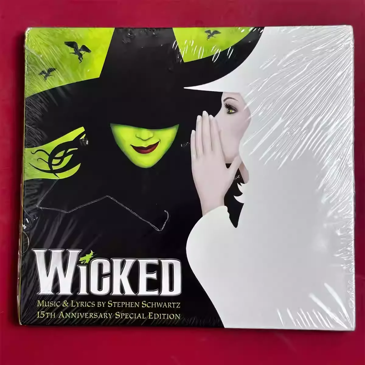 

Classic Musical Theatre Soundtrack Stephen Schwartz Wicked 15th Anniversary Special Edition 2CD Original Broadway Cast Recording