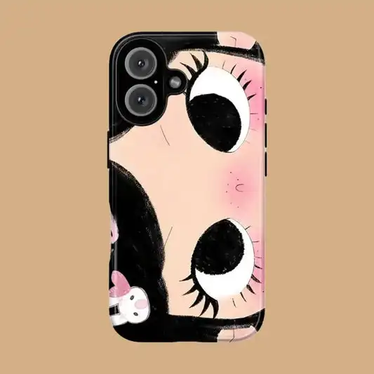 ClmjBIGEYESY2KGIRLHandyhülle für iPhone1716e161514131211XXSXRXSMAX8AirProMaxPlusLuxus-Doppelschicht-Hülle