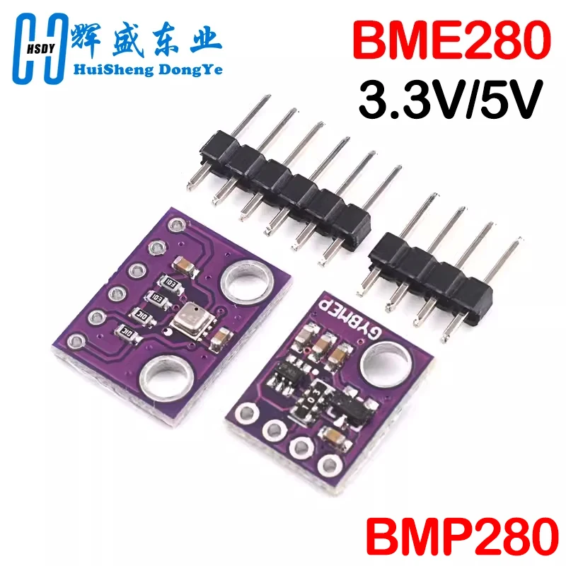 BME280 BMP280 5V 3.3V Digital Sensor Temperature Humidity Barometric Pressure Sensor Module I2C SPI 1.8-5V