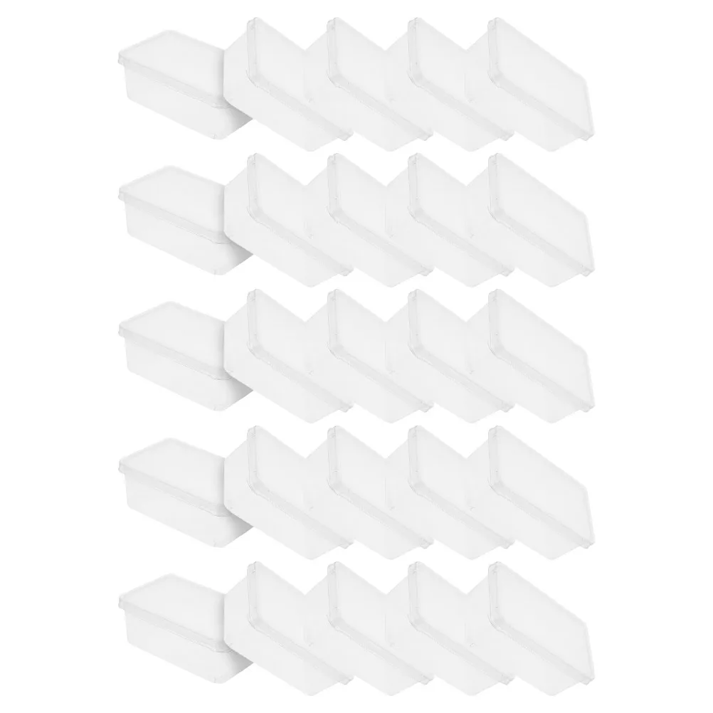 

25 шт., прозрачная коробка для тирамису, прозрачный держатель для мусса, штабелируемый держатель для хранения десертов, идеально подходит для домашних вечеринок, контейнер для торта