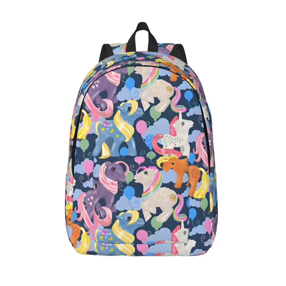 Kindergarten Bag Retro Pattern Multi Compartment My Little Pony Girl Kid Gift Cool Kindergarten Bag Campus