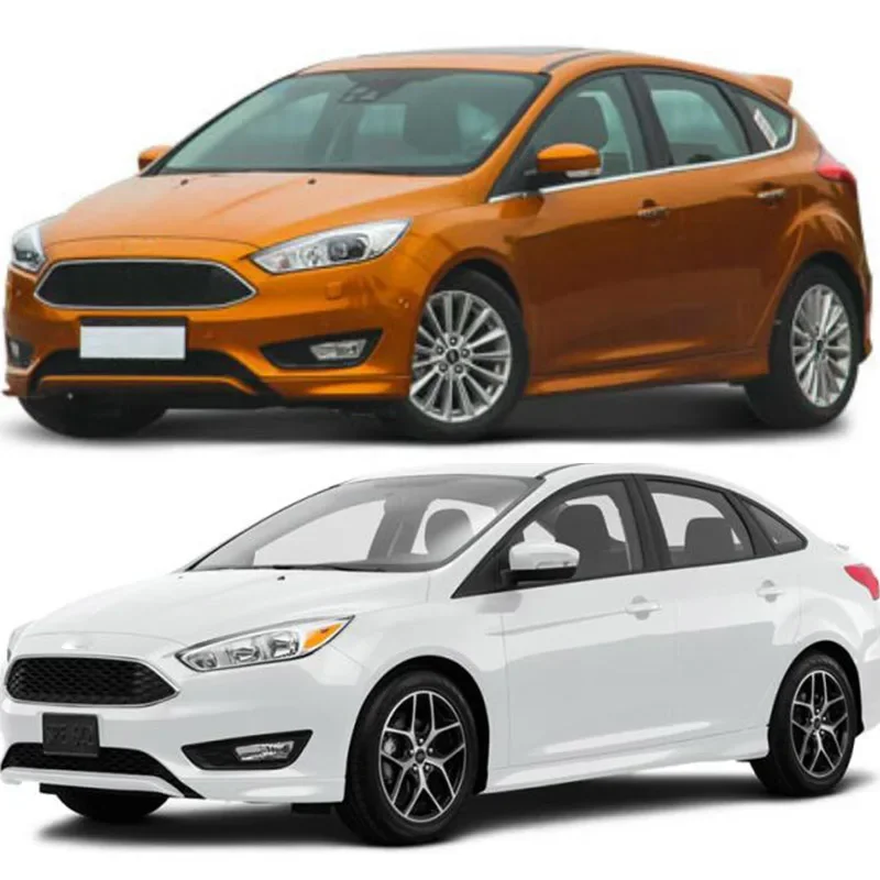 Side Window Deflectors For Ford Focus 3 MK3 Sedan Hatchback 2012 2013 2014 2015 2016 2017 2018 Winow Visor Wind Rain Sun Guard