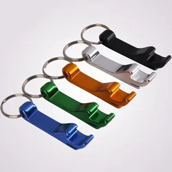 Multifunction Opener Outdoor EDC Beer Bottle Opener Keychains Anodized Aluminum Alloy Can Beer Opener Keyrings