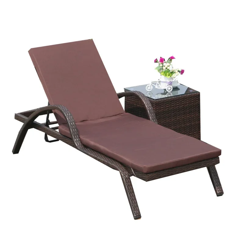 Courtyard custom outdoor beach loungers hotelvine villa swimming pool resort