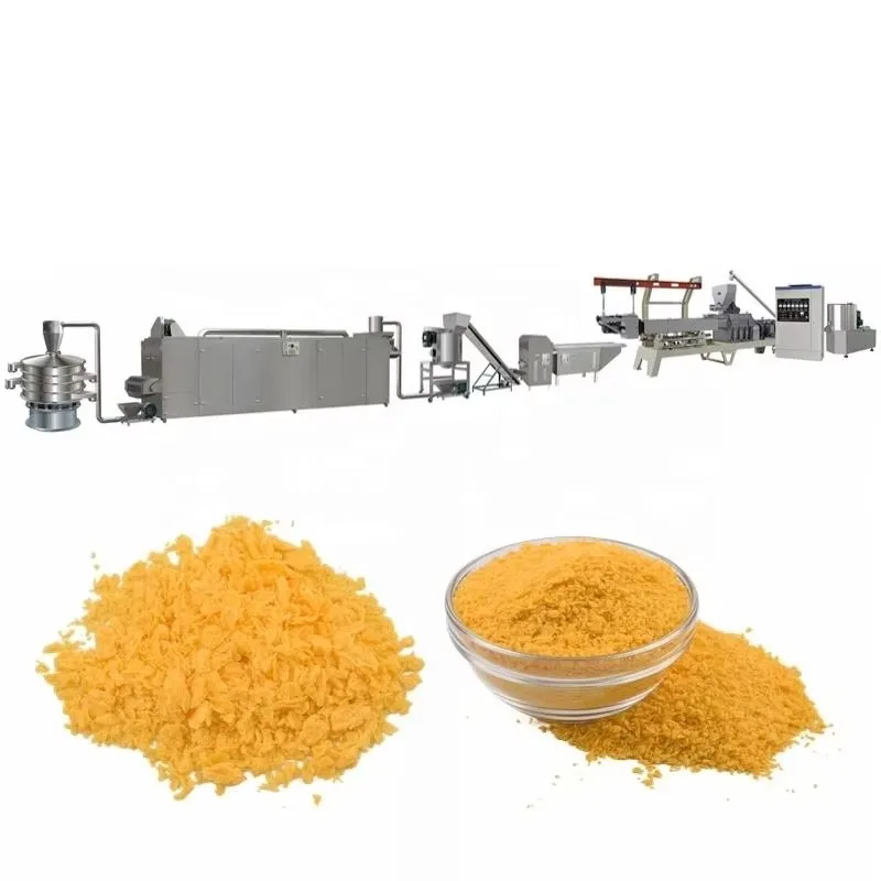Línea de Producción de Pan Rallado Panko Personalizada de 150 kg/h, Equipo para Fabricación de Pan Rallado