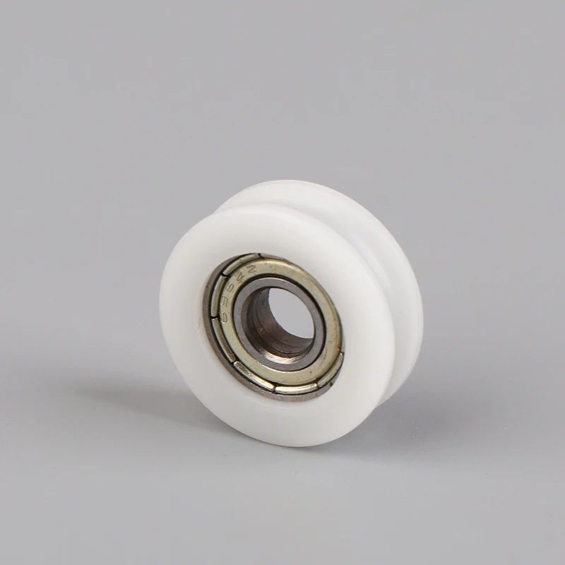 [Moving Door And Window Slide Wheel 626 Bearing Pulley 6*22*7MM Planar Wheel U-shaped Groove Nylon Pad Injection Material]