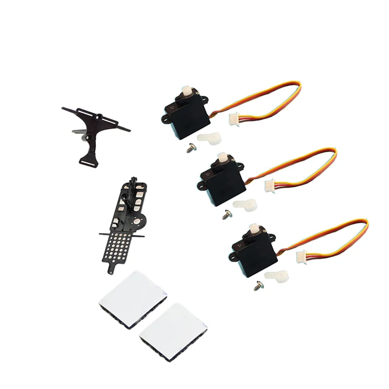 1 set xk k110 upgrade k110s servo hauptrahmen und servo platte für wltoys xk k110 k110s rc hubschrauber upgrade teile