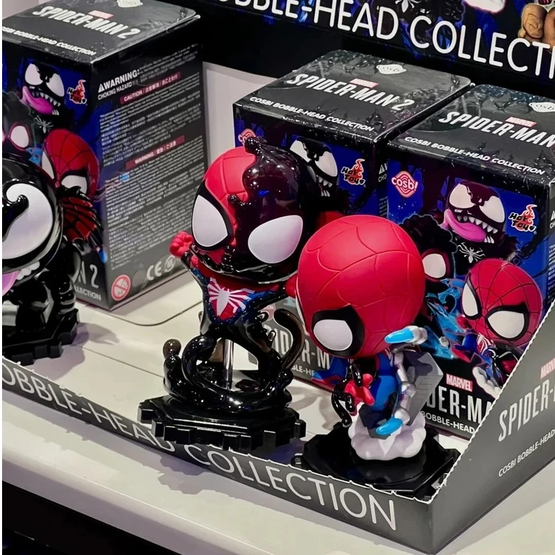 

Marvel Spider Man 2 Venom Blind Box Action Figures With Hidden Style Movie Periphery Desktop Ornament Gift For Boys