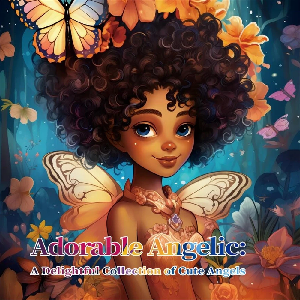 

1pc Art Coloring Book 22 Page Coloring Books Gift For Birthday Party Relieve Stress Kill Time Graffiti Painting Drawing Art Book