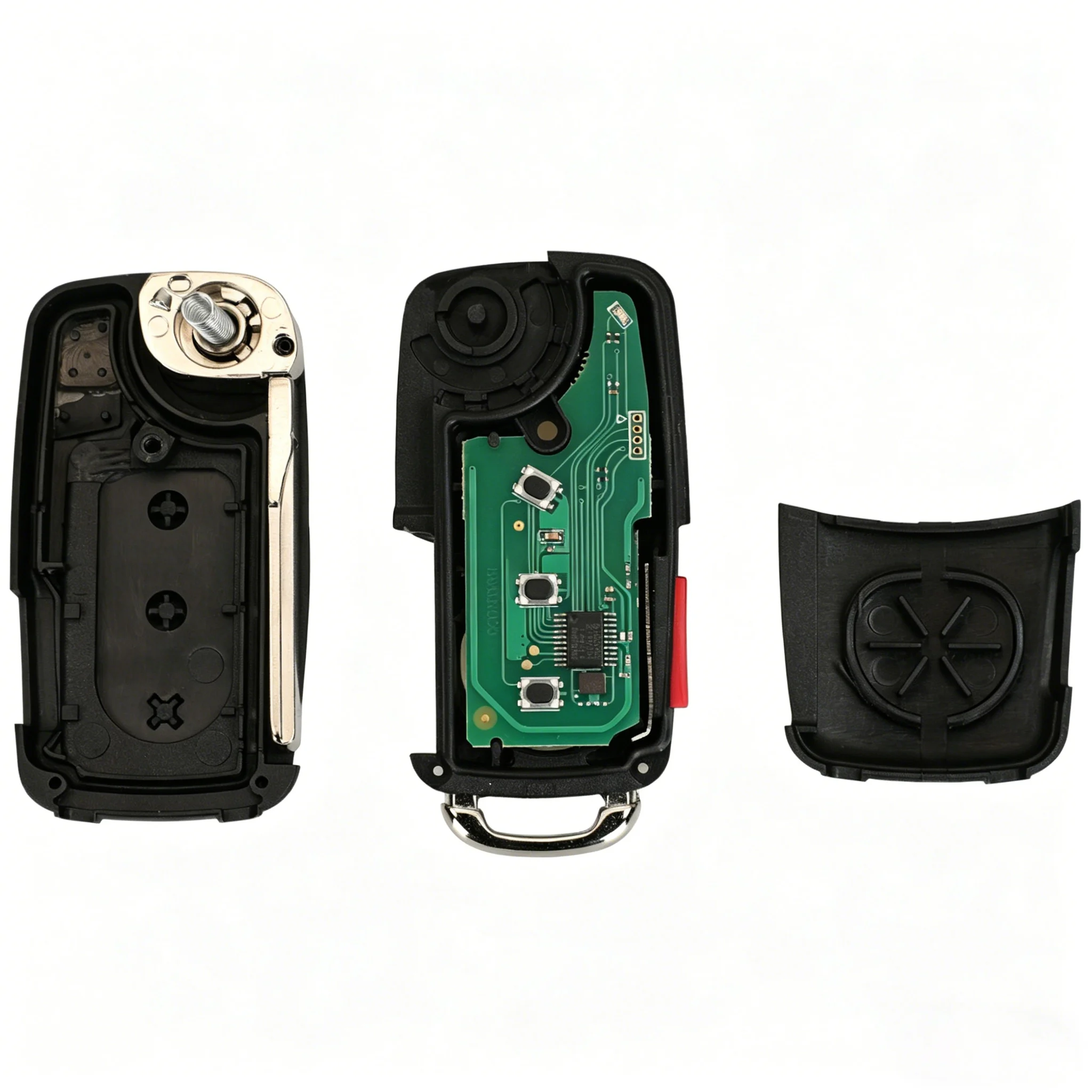 3D0959753AK With ID 46-PCF7946 Chip 315/433Mhz Car Remote Key 3/4 Buttons For Volkswagen VW Touareg Phaeton 2002-2012 view 2
