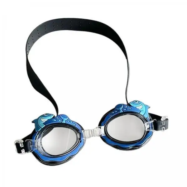 Children Swimming Goggles Anti Fog Leakproof PC Lens Silicone Strap Wide View Water Glasses for Pool Beach and Training