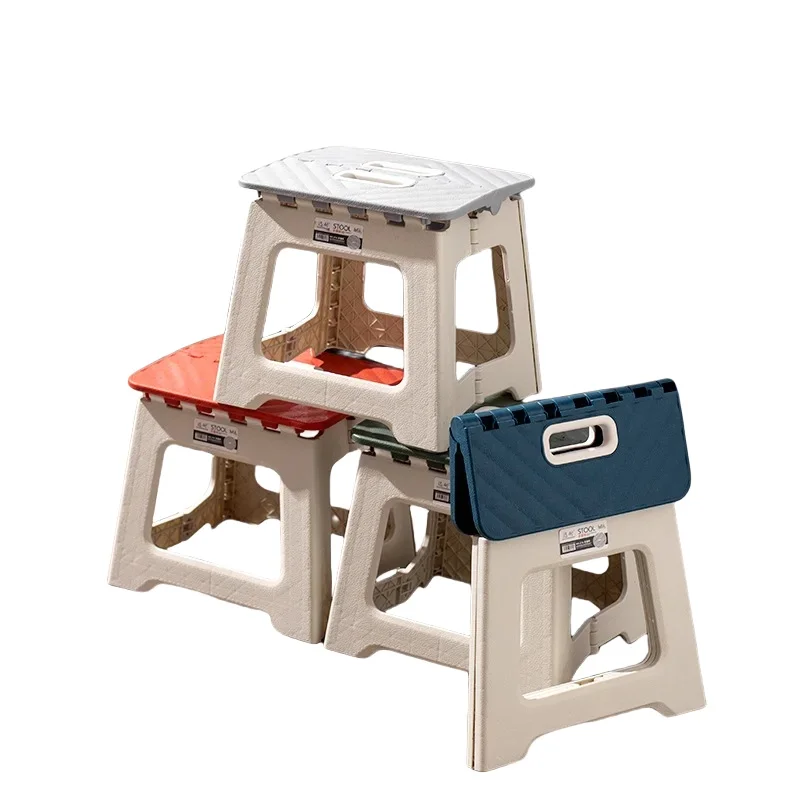Thickening Adult Children Portable Folding Stool Indoor Home Bathroom Kitchen Chair Outdoor Lightweight Leisure Fishing Stool