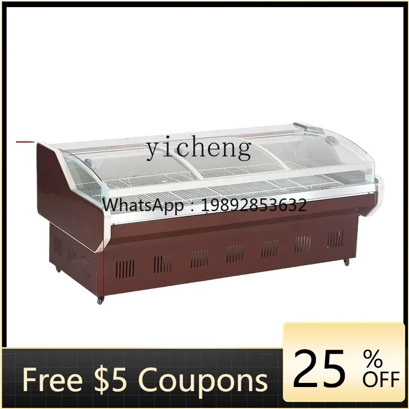 

Fresh Meat Freezer Fresh Pork Fresh Cabinet Cooked Food Display Cabinets Meat Freezer Refrigerated Direct Cold