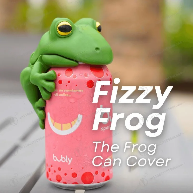 frog-jar-lid-water-lily-cup-coaster-set-novelty-fun-ornament-immersive-toy-gift-for-friends