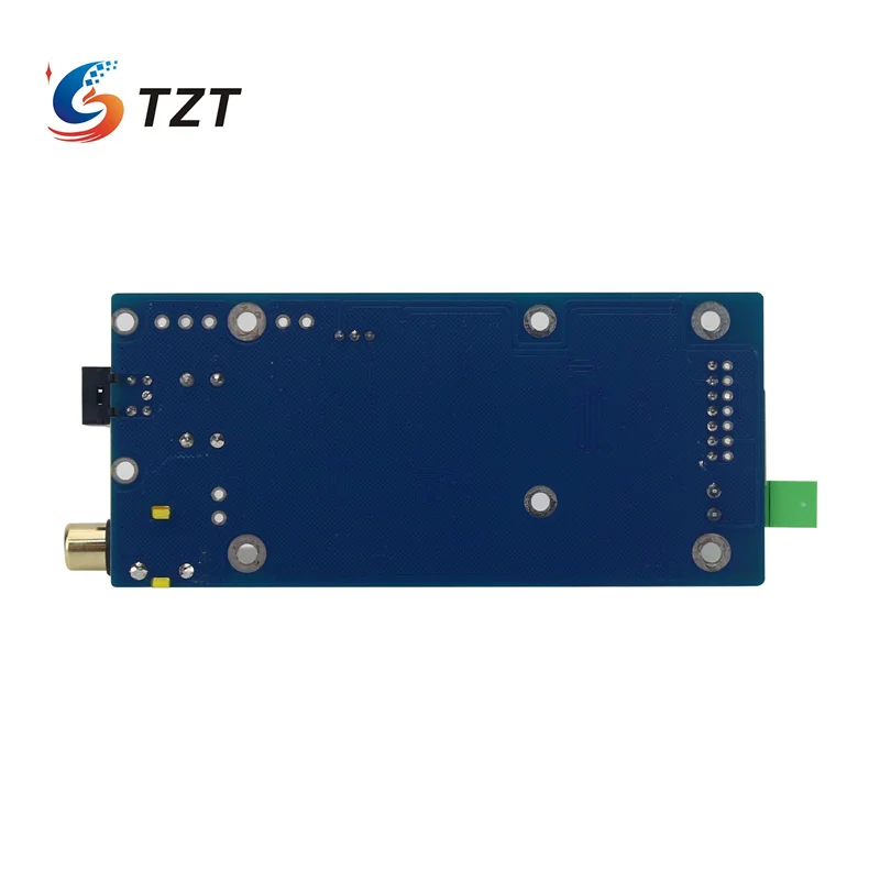 TZT B18 2.4-inch OLED Screen Version Audio Receiving Board SPDIF to I2S Receiver Board with IR Remote Control Kit