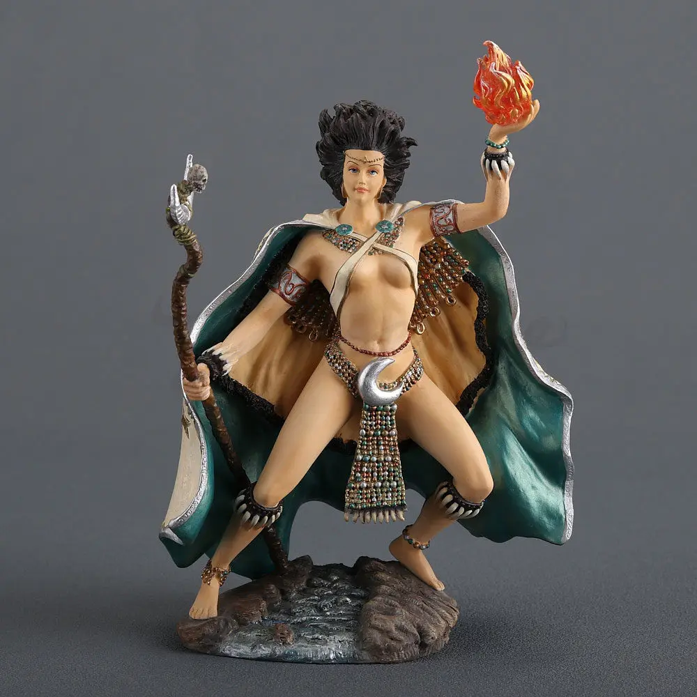 Aztec Mayan Priestess Statue Resin Figurine Ancient Civilization Sculpture For Home Office Decor Collection Gift