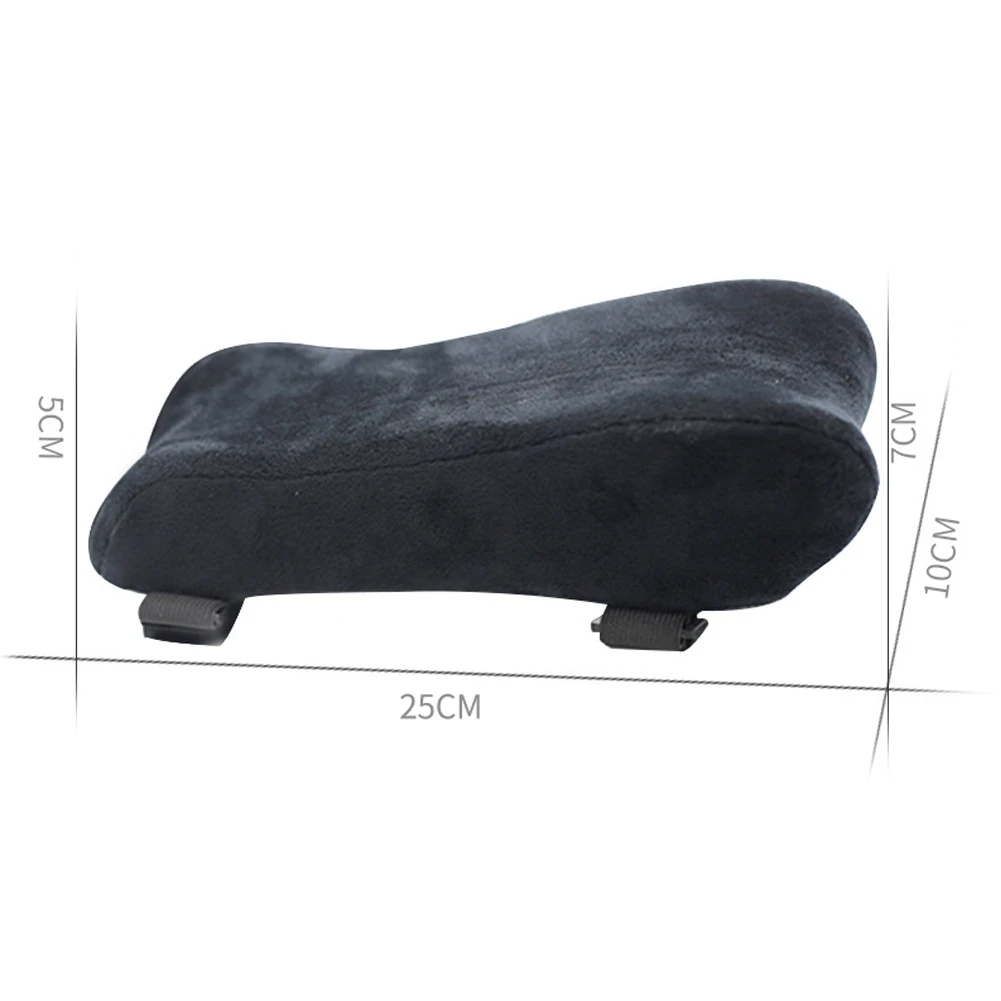 Memory Foam Cooling Gel Chair Armrest Pads Arm Rest Riser Pillow for Office Gaming Chairs Elbows Pressure Relief Pillow