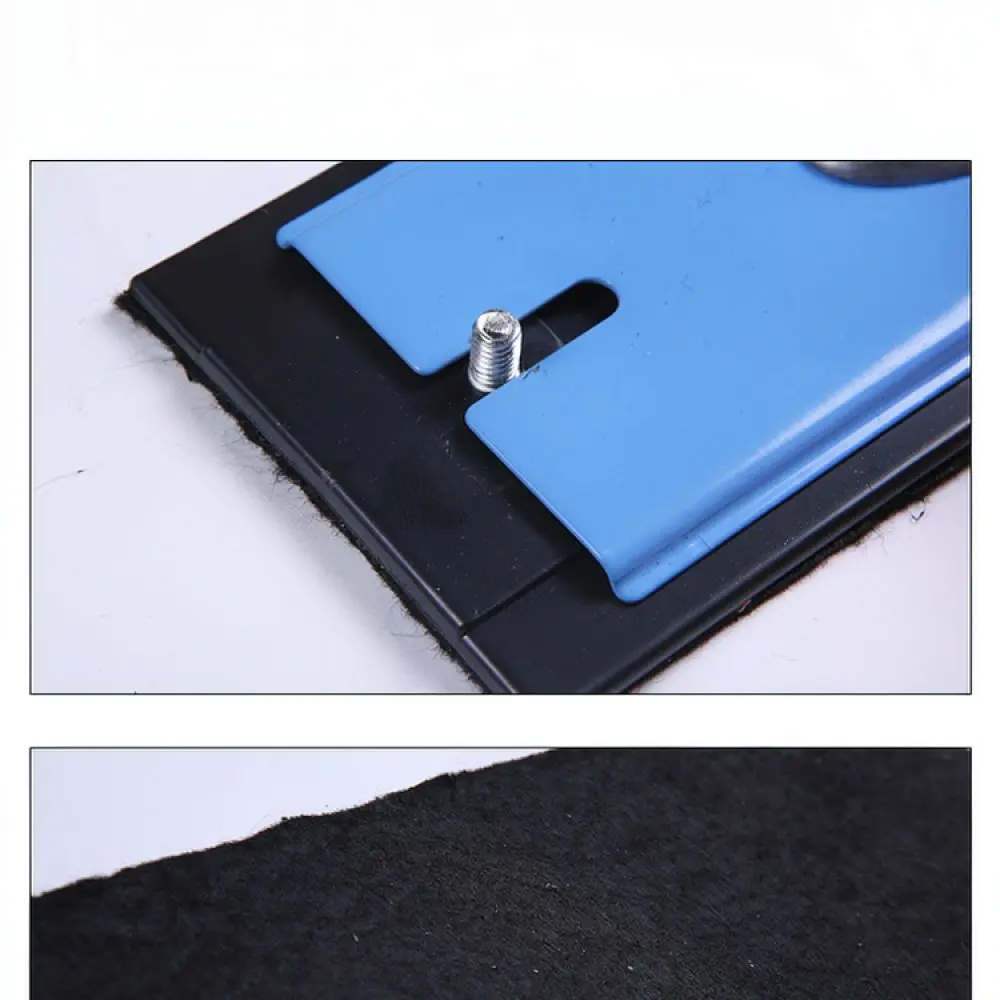 Durable Manual Sandpaper Clamping Block Handheld Grinding Accessory For Professional Woodworking Wall Decoration Paint