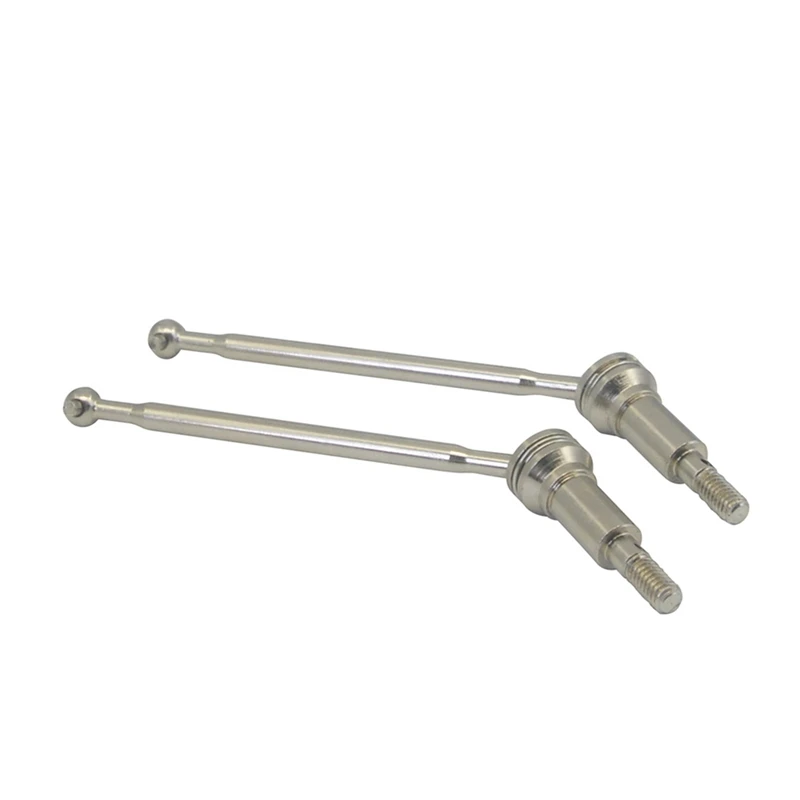 M05K 2 قطعة عمود المحرك الأمامي المعدني CVD QWJ01 لـ Xinlehong Hosim Q901 Q902 Q903 9130 9136 9137 1/16 RC قطع غيار السيارات