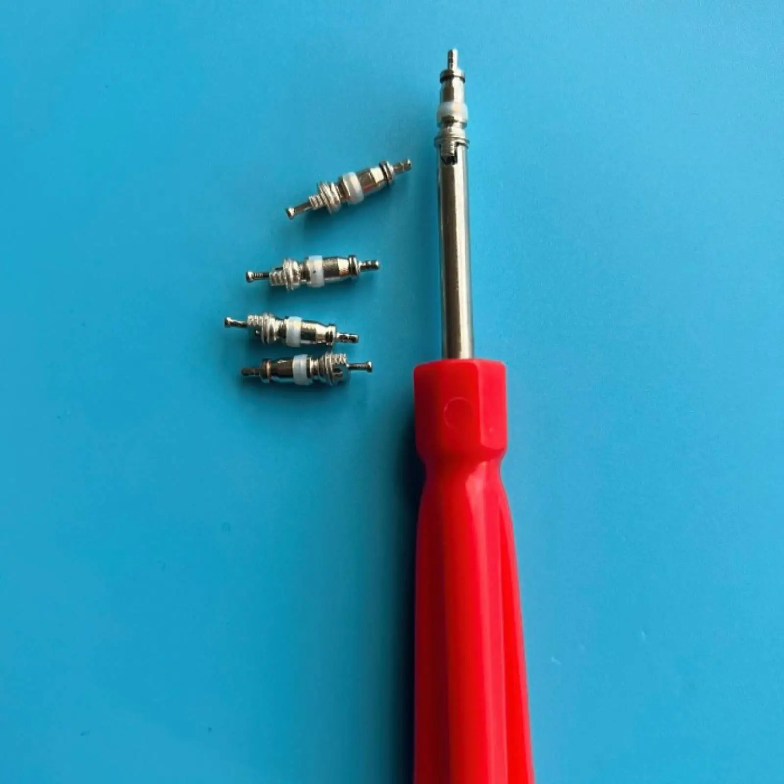 20 Pieces Conditioner Valve Cores Valve Air Conditioning Valve Core Replacement High Pressure Metal Change Suitable for
