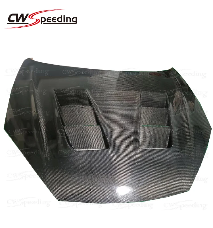

CWS-A STYLE CARBON FIBER ENGINE HOOD BONNET for 2007-2008 HYUNDAI GENESIS COUPE Norsen