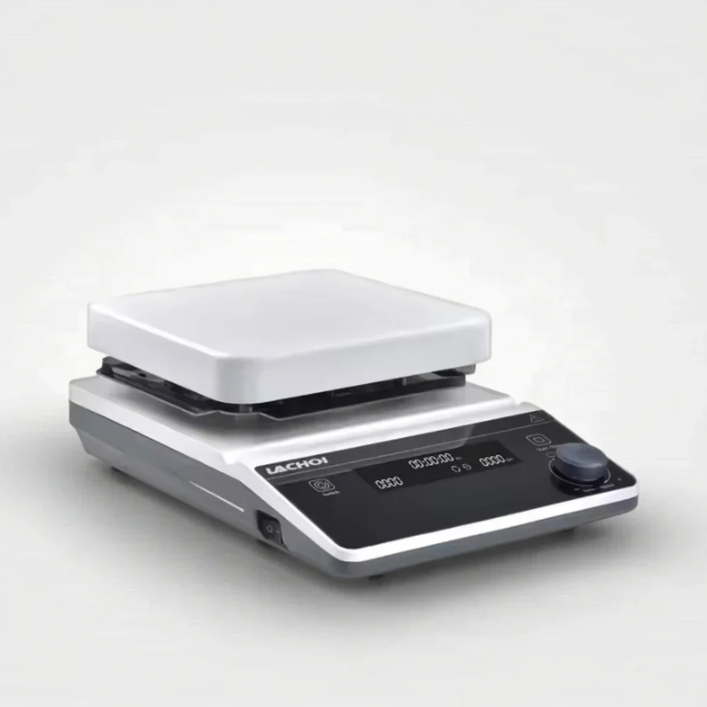 محرك مغناطيسي لوح تسخين رقمي للمختبر مع تسخين