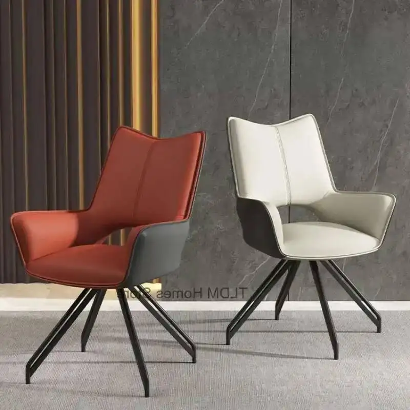Sillas de Comedor Nórdicas para Jardín, Hogar, Sala de Estar Elegante, Cocina, Sala de Juegos, Exterior, Muebles para el Hogar