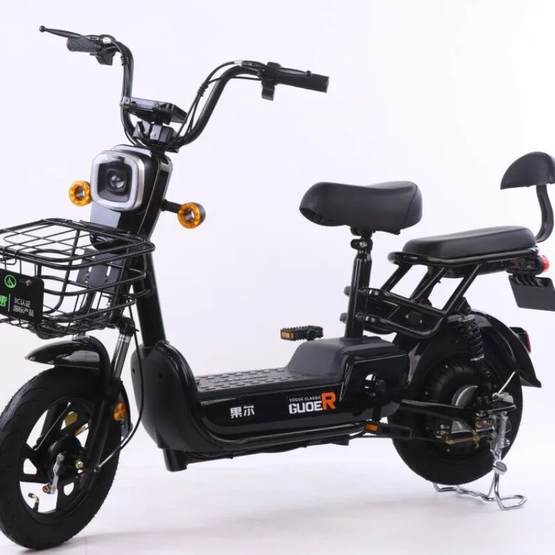 

2025 New Style Affordable 48V 12Ah Electric Tricycle With Pedals & Turn Signals 350W Motor Stylish Electric Bicycle