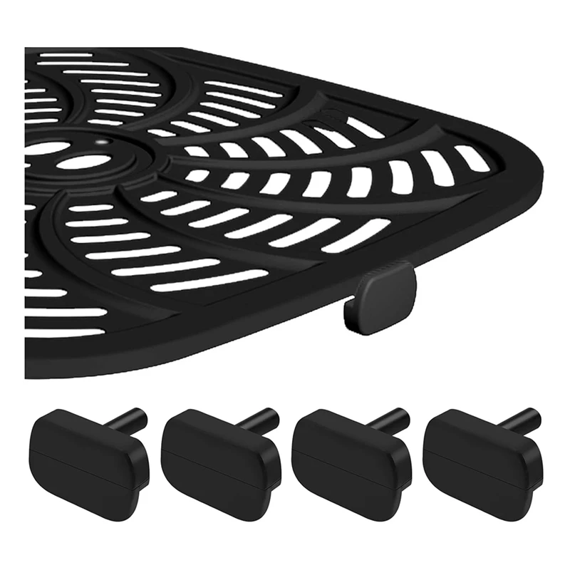 Air Fryer Rubber Feet For GAF686 GAF798 GAF838 Air Fryer Oven Etc, 12PCS Silicone Air Fryer Replacement Accessories Tabs Tips