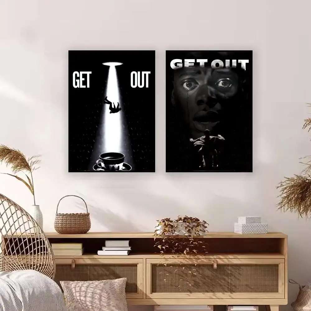Movie G-Get Out Poster Graffiti Art Posters, Chic Wall Decor for Home, Studio, Office & Coffee Shop