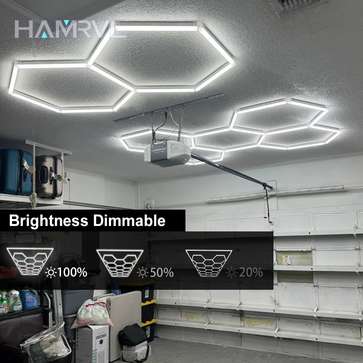 Dimmable Hexagon Le…