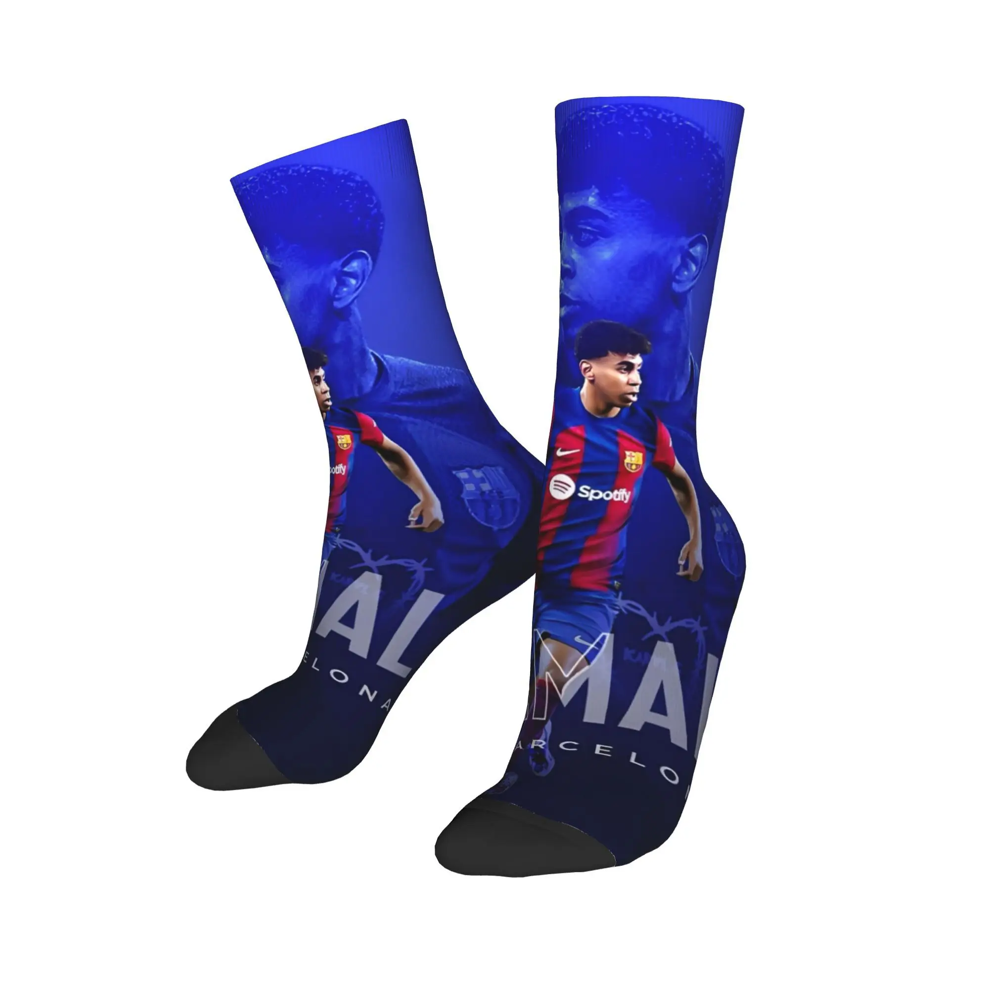 

Winter Warm Hip-hop Unisex Lamine Y-Yamal Football Number 19 Socks Non-slip Sports Socks