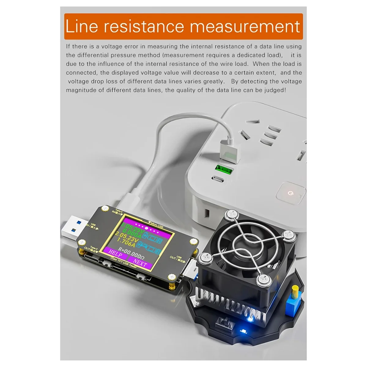 New USB Tester Type-C PD Digital Voltmeter DC Voltage Current Meter Ammeter Detector Power Bank Capacity Charger A3 8A 240W