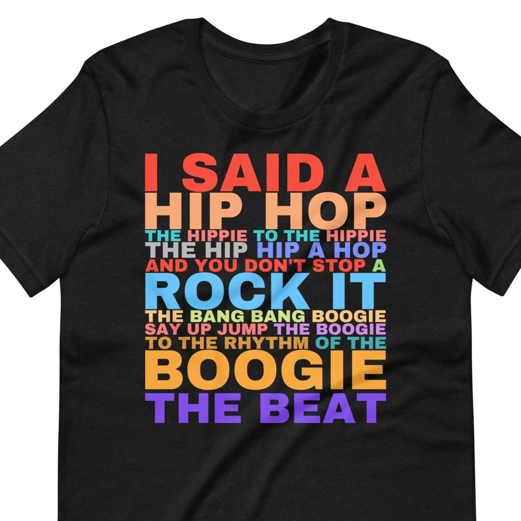 Rappers Delight TShirt Old School Hip Hop HipHop Bboy DJ MC Rap Boogie Electric Boogaloo Sugarhill Gang Crew Disco OG Classic