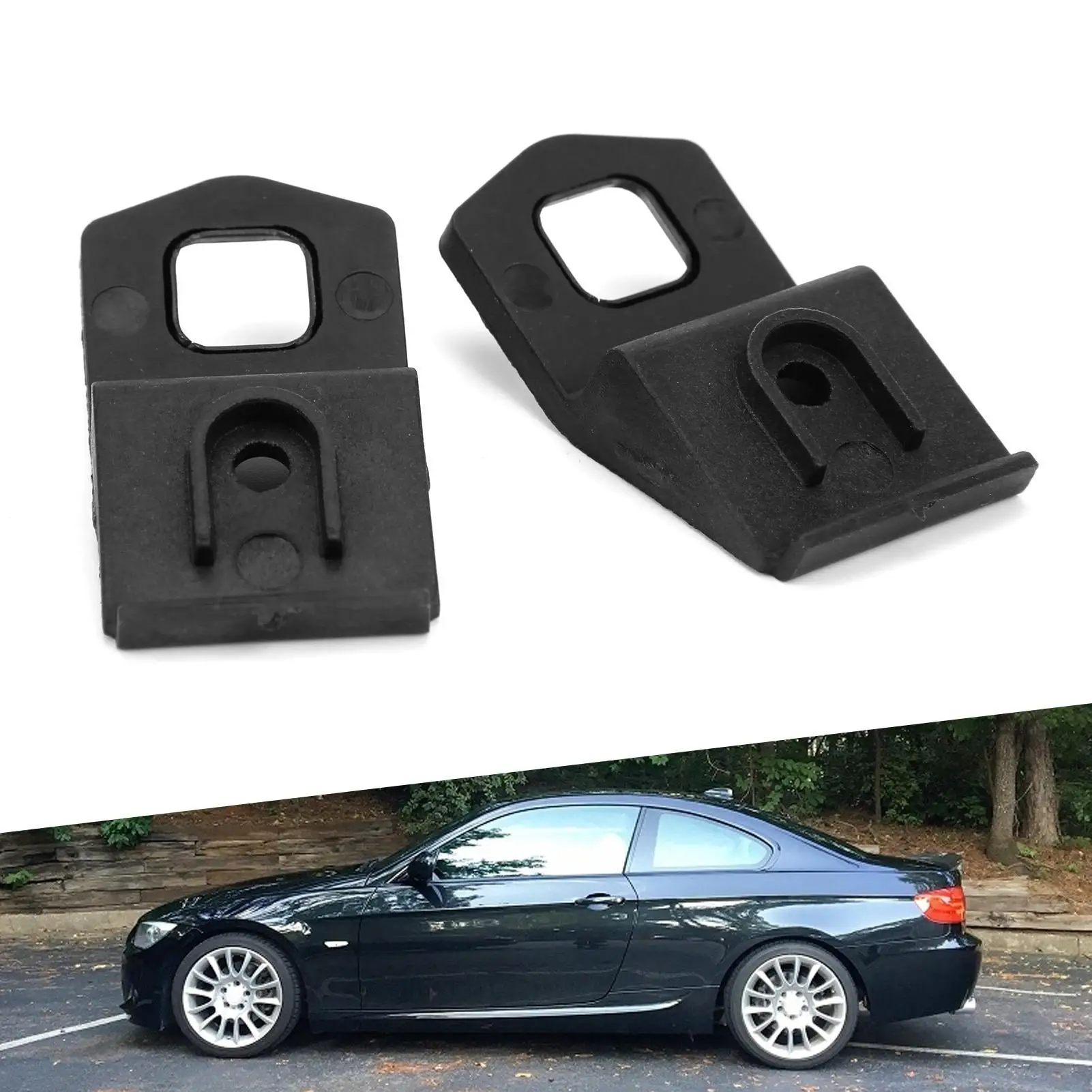 63117182519 63 11 7 182 519 Car Headlight Bracket Repair Kit Headlight Bracket Tab Repair Kit Replacement for e92 Coupe