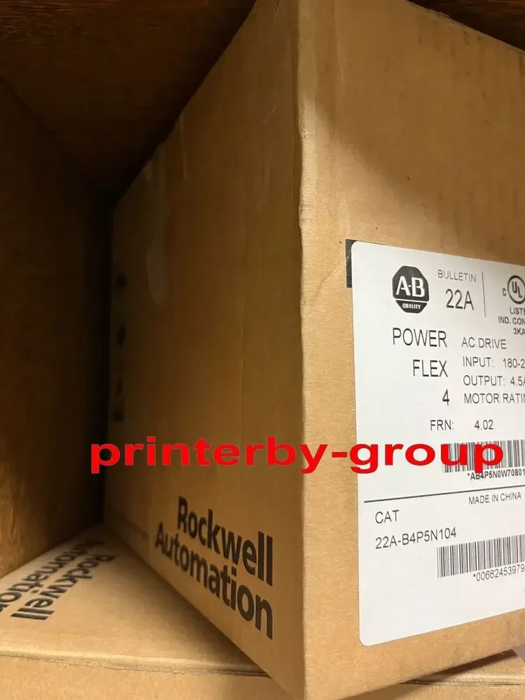 100% NEW Genuine 22A-B4P5N104 AC Drive 240V 3P 1HP 22AB4P5N104 in box