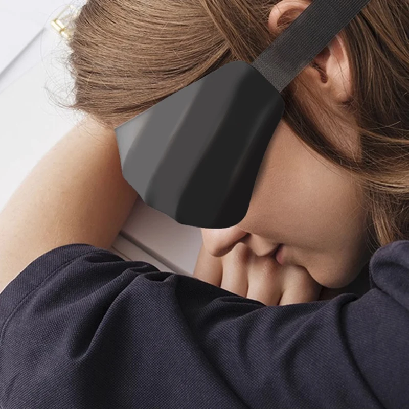 3D Sleep Mask Blackout Eye Cover For Women Men Ultra-Soft Breathable Sleep Mask For Rest And Travel