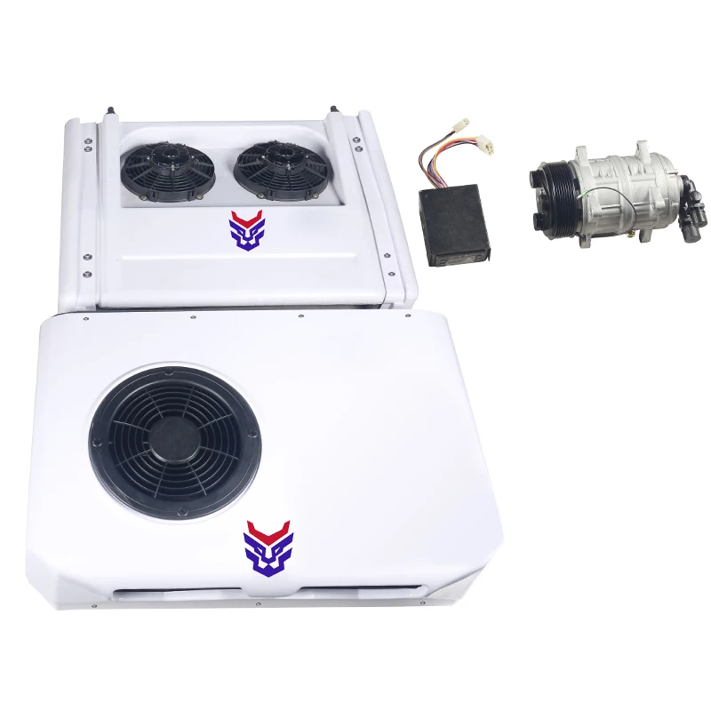 Vehicle Freezer Unit Fusheng Food Cooling Air Conditioner Refrigeration Unit Minus 20℃ For Argentina Mexico Market AC Unit