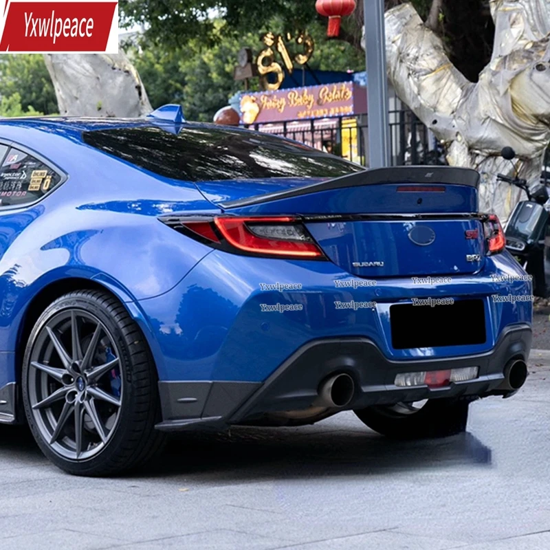 For TOYOTA ZA86 GR86 For Subaru BRZ ABS 2021 2022 2023 ABS Plastic Primer Color Rear Trunk Lip spoiler Car Accessories