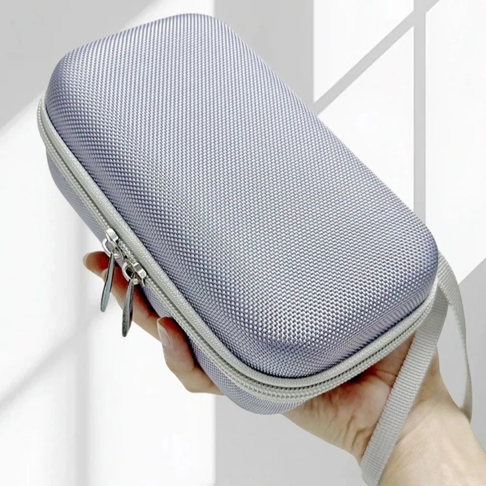 2-Grid Glasses Storage Box EVA Large Capacity EVA Sunglasses Box Anti-lost Dust-proof Sunglasses Storage Box Glasses Organizer