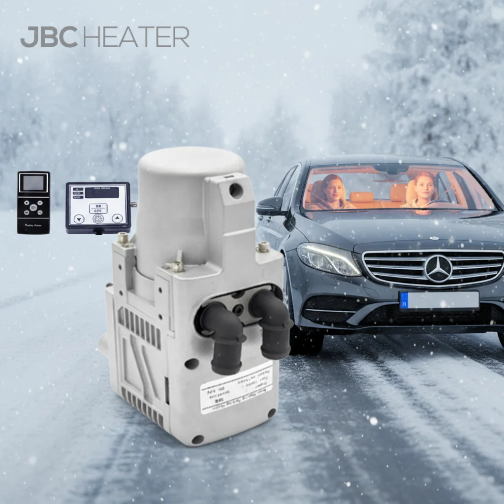 New JBC 5KW 12V Water Heating Engine Preheater with Water Pump for Diesel Coolant & Gasolin Parking Heater