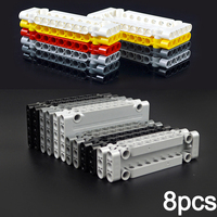 4/8Pcs Particles Panel 64782 15458 Flat Plate 5 x 11 x 1 Bricks Collection Bulk Toys Compatible Technical MOC Building Blocks