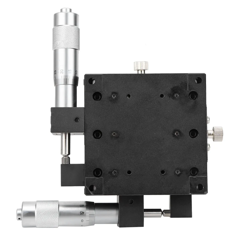 Picture 7: 80x80x40mm XY Micrometer Manual FinE tuning Cross Roller Precision Linear Stages