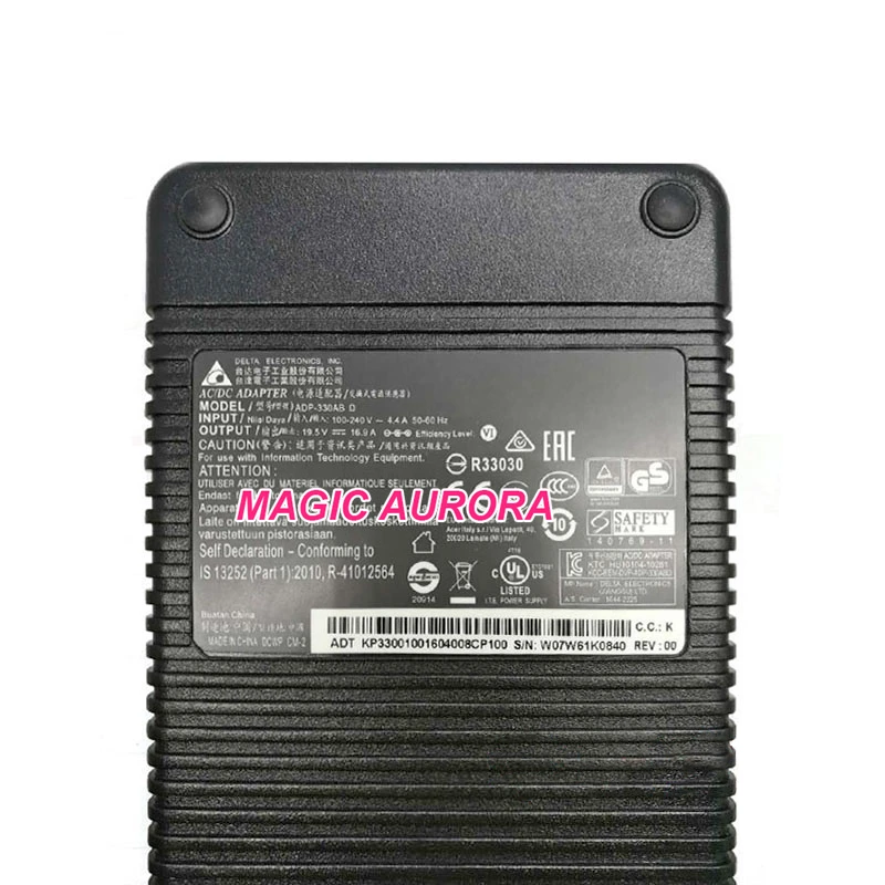 Imagem -02 - Delta-carregador Adaptador para Laptop Fonte de Alimentação Genuína Adp330ab d 330w Msi X10ti 19.5v 16.9a Adp230cb b 5.5x2.5 mm Adp-230ec